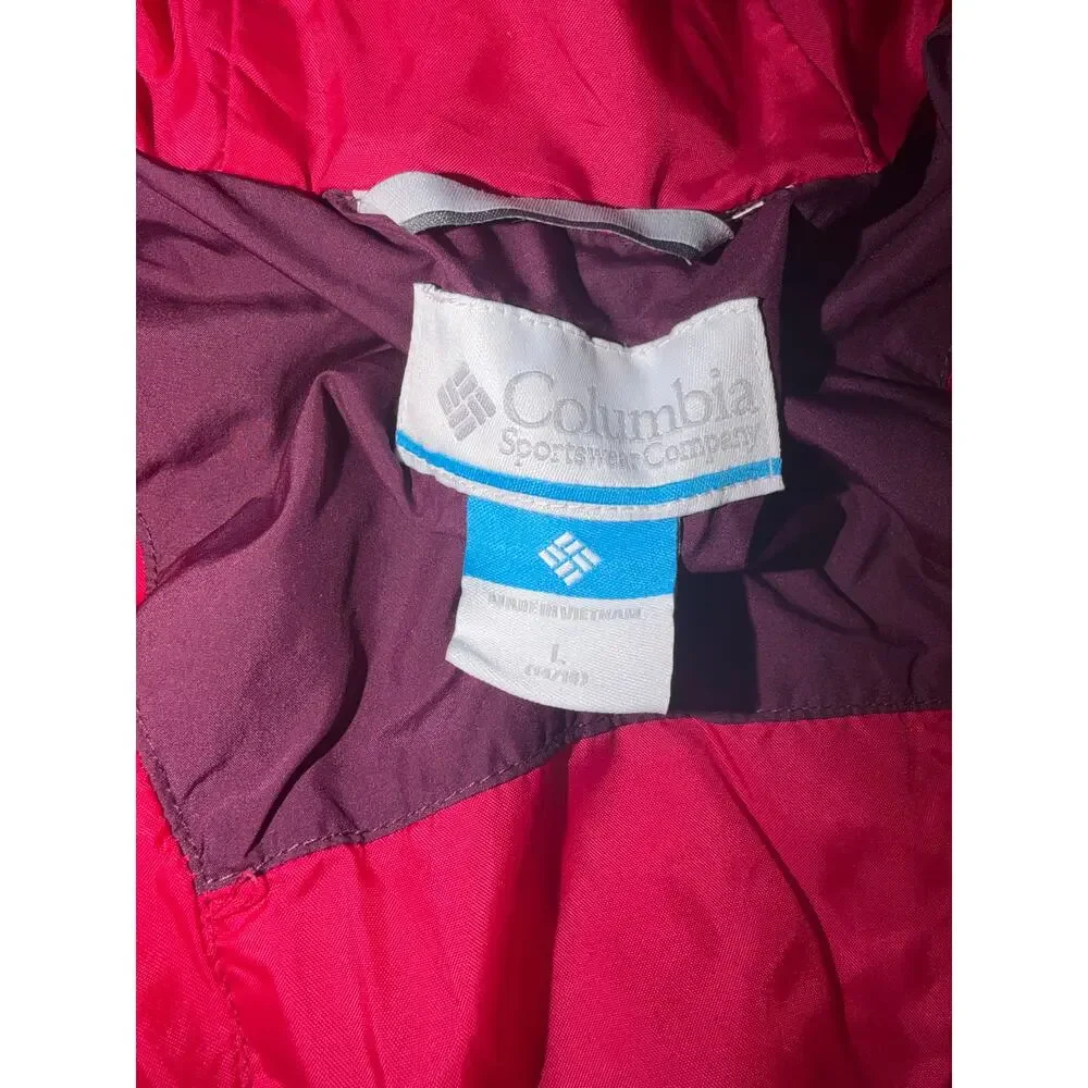 Columbia girls purple & pink jacket